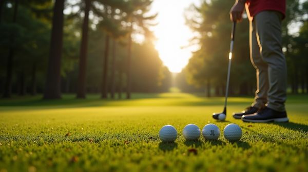 Balles de golf à 2, 3 ou 4 couches : comprendre les différences